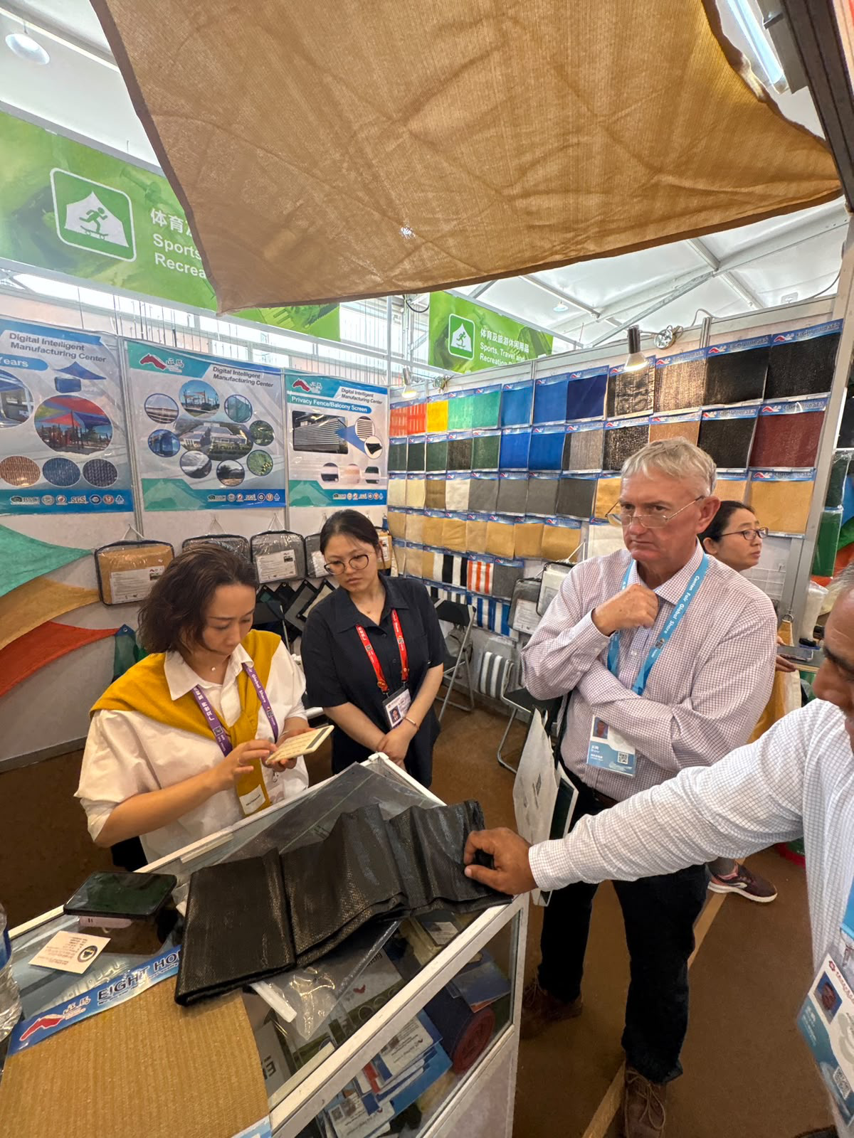 Arvis at 139th Canton Fair with Clients